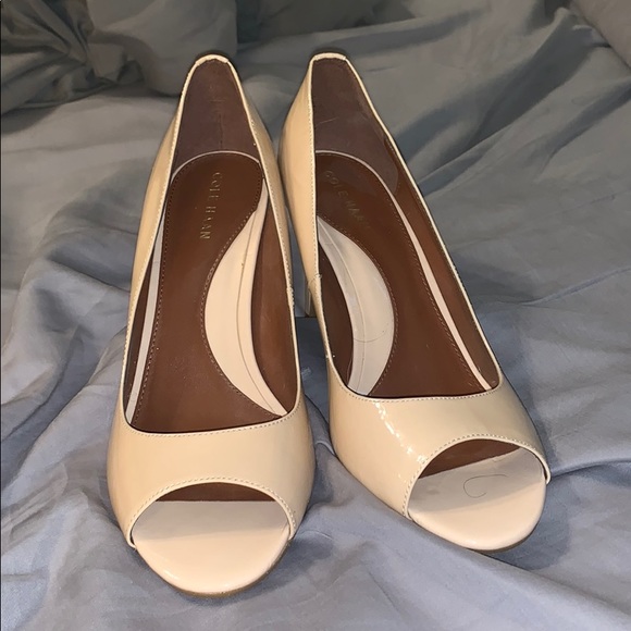 Cole Haan Women’s Beige Heels - Picture 1 of 3